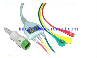 Porcelana Cable compatible de la ventaja ECG de Mindray 3 con el extremo rápido, IEC proveedor
