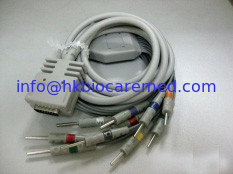 Porcelana Burdick 10 lleva el cable del ECG con el tipo extremo, IEC, EK-10 del dinar proveedor