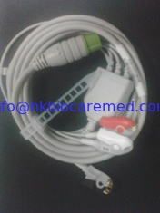 Porcelana Cable 3lead, extremo del clip, AHA del ecg de Fukuda, para DS-5300W DS-5100E DS-700 proveedor
