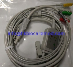 Porcelana Cable compatible de la ventaja ECG de Primedic 3 con el extremo del clip, IEC proveedor