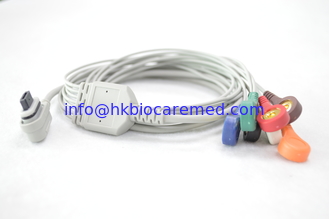 Porcelana Cable de la luz 2008594-002 Holter ECG del adivino de GE y broche compatibles de los Leadwires AHA proveedor