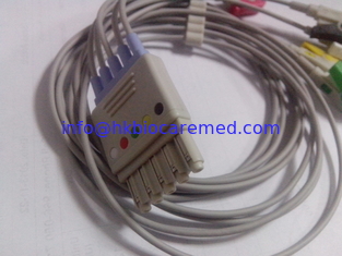 Porcelana Alambre de ventaja compatible de la ventaja ECG de  5 con el extremo del clip, IEC, M1971A proveedor