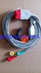 Porcelana Cable compatible de la ventaja ECG de Bionet 3 con el extremo rápido, IEC, para BM5, conector rojo proveedor