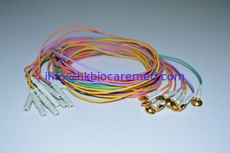 Porcelana Cable de EEG con el electrodo de la taza para la máquina de EEG proveedor