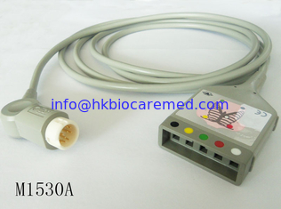 Porcelana Cable original del tronco del ecg de la ventaja de  5, M1530A, IEC proveedor