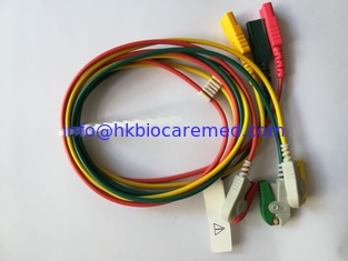 Porcelana Cable original de la ventaja ECG de Goldway 3, tipo de LL, extremo del clip, IEC proveedor