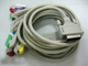 Schiller compatible 10 lleva el cable del ECG con el extremo/el extremo del plátano, IEC del clip proveedor
