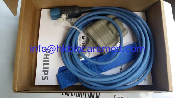 Sensor spo2 de punta blanda original para adultos, M1191BL